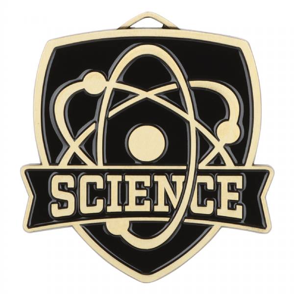 2 1/2" Science Shield Series Award Medal #2