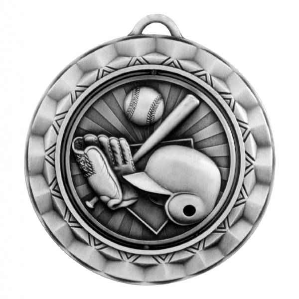 2 5/16" Spinner Series Baseball Award Medal #3