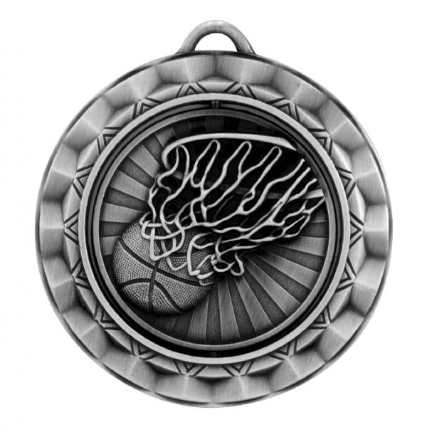 2 5/16" Spinner Series Basketball Award Medal #3