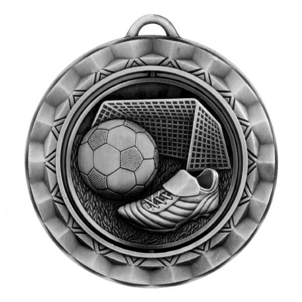 2 5/16" Spinner Series Soccer Award Medal #3