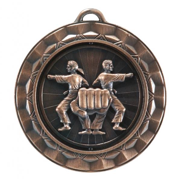 2 5/16" Spinner Series Karate Award Medal #4