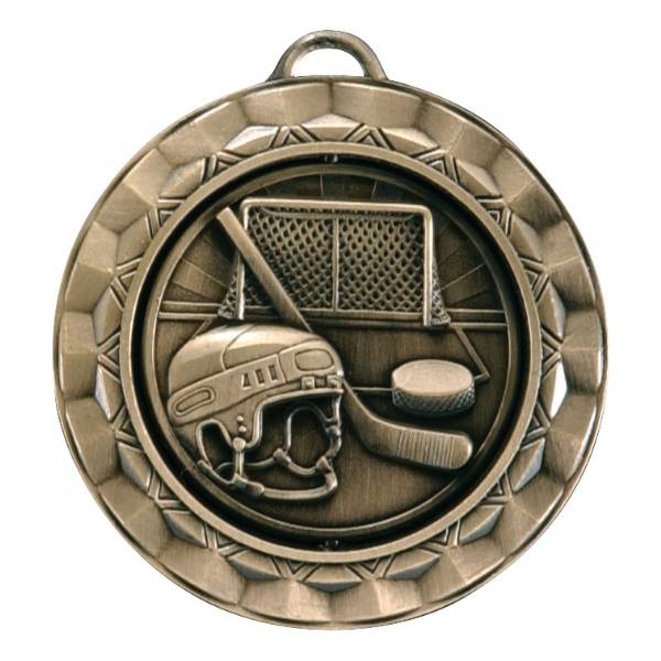 2 5/16" Spinner Series Hockey Award Medal #2