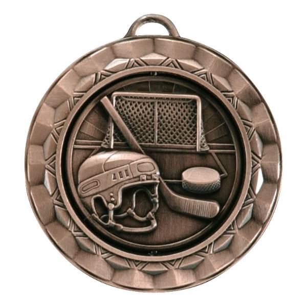 2 5/16" Spinner Series Hockey Award Medal #4