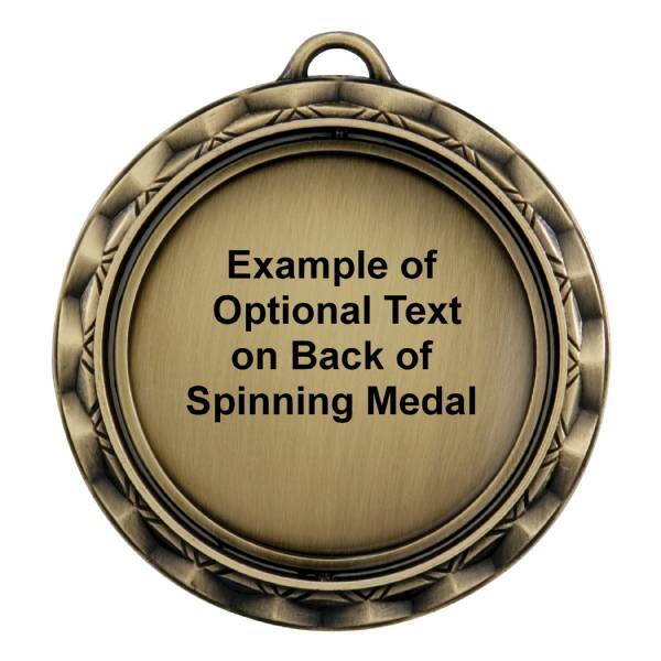 2 3/4" Spinner Series 2" Insert Holder Medal #7