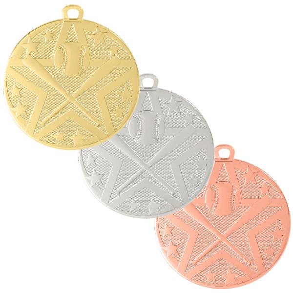 2" Baseball / Softball StarBurst Series Medal