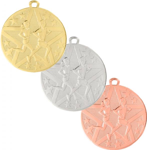 2" Cross Country StarBurst Series Medal