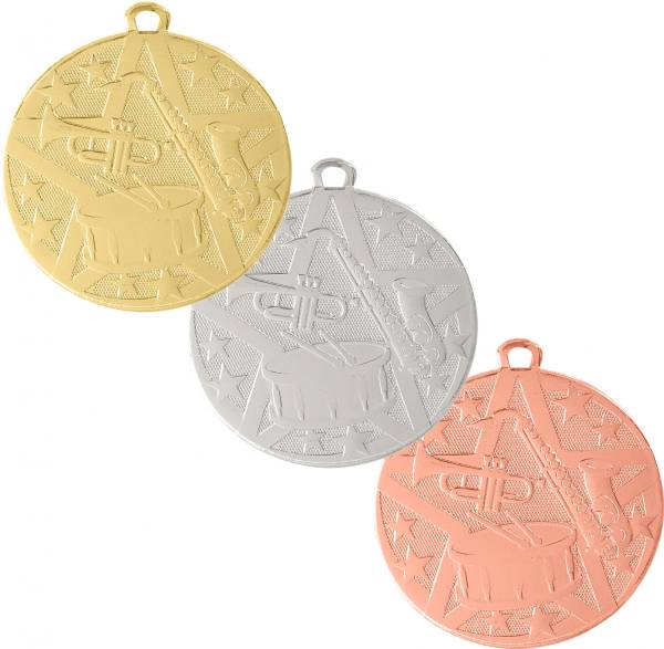 2" Band StarBurst Series Medal