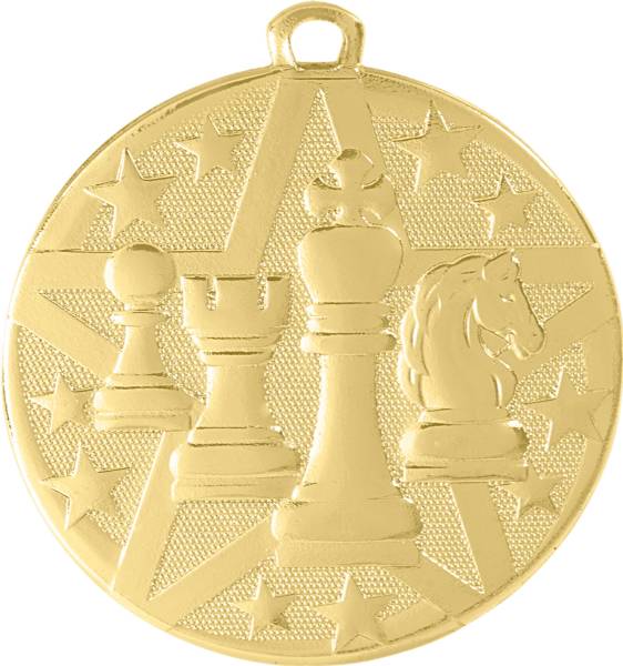 2" Chess StarBurst Series Medal #2