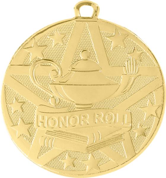 2" Honor Roll StarBurst Series Medal #2