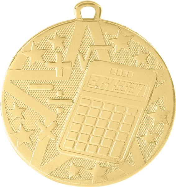 2" Math StarBurst Series Medal #2