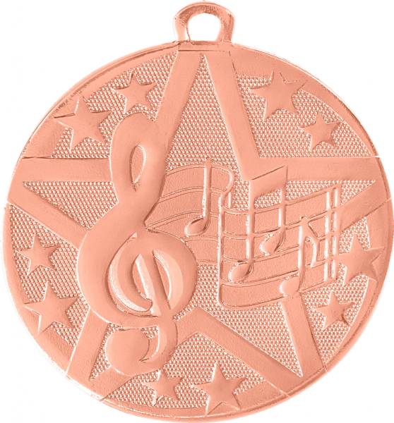 2" Music StarBurst Series Medal #4