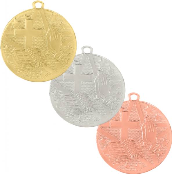 2" Religion StarBurst Series Medal