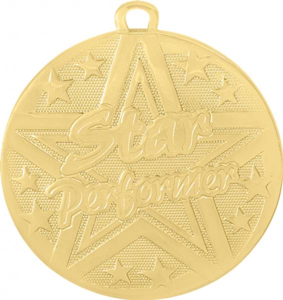 2" Star Performer StarBurst Series Medal #2