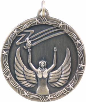 Shooting Star 1 3/4" Victory Award Medal #2