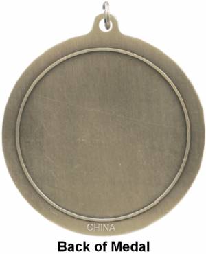Shooting Star 1 3/4" Volleyball Award Medal #5