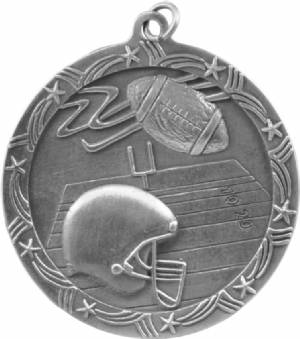Shooting Star 2 1/2" Football Award Medal #3