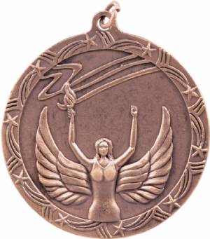 Shooting Star 2 1/2" Victory Award Medal #4