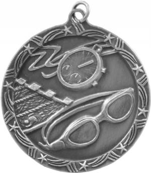 Shooting Star 2 1/2" Swimming Award Medal #3
