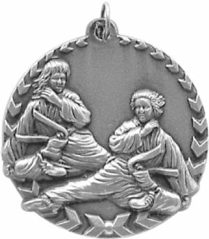 Millennium 1 3/4" Award Karate Medal #3