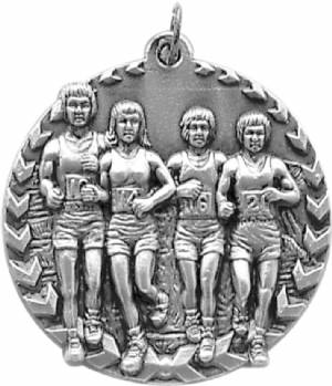 Millennium 1 3/4" Award Cross Country Medal #3