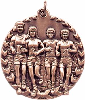 Millennium 1 3/4" Award Cross Country Medal #4