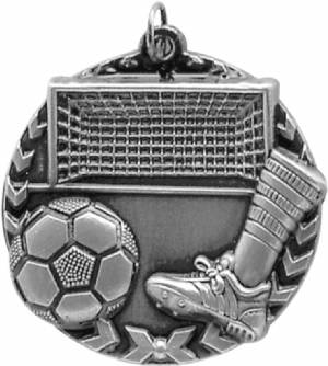 Millennium 1 3/4" Award Soccer Medal #3
