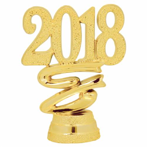 2" "2018" Year Date Trophy Trim Piece