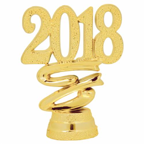2" "2018" Year Date Trophy Trim Piece