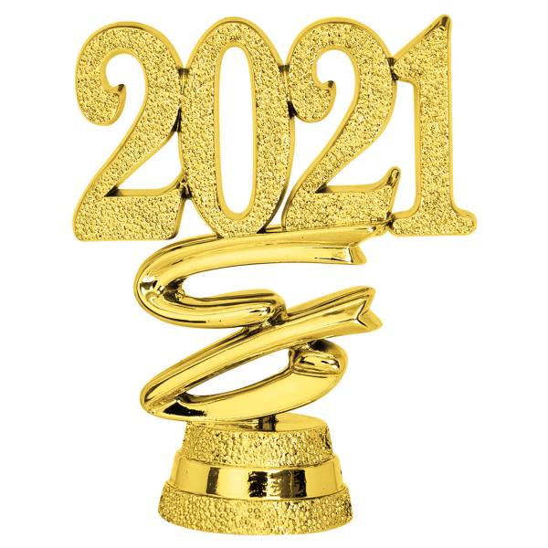 2" "2021" Year Date Trophy Trim Piece