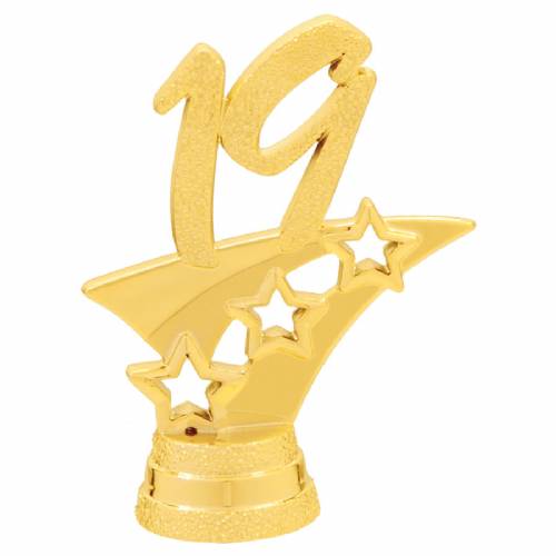 2 1/4" Gold 19 3-Star Trim