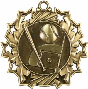Ten Star Series Baseball Award Medal #2