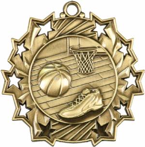 Ten Star Series Basketball Award Medal #2