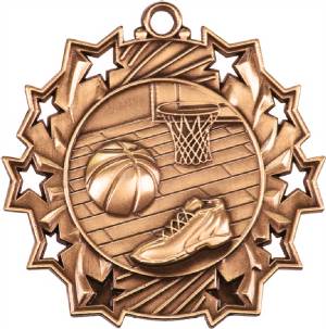 Ten Star Series Basketball Award Medal #4