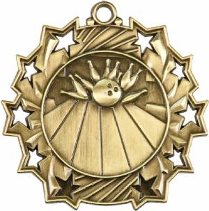 Ten Star Series Bowling Award Medal #2