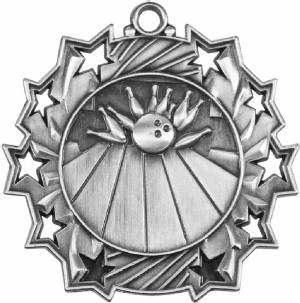 Ten Star Series Bowling Award Medal #3