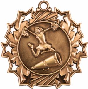 Ten Star Series Cheerleading Award Medal #4