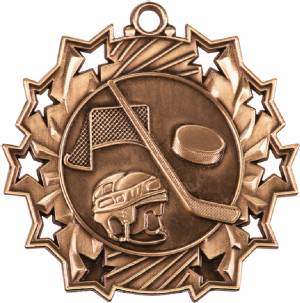 Ten Star Series Hockey Award Medal #4