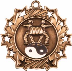 Ten Star Series Martial Arts Award Medal #4