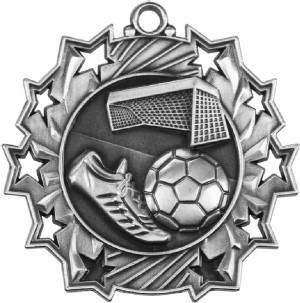 Ten Star Series Soccer Award Medal #3