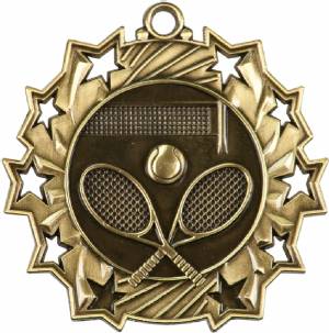 Ten Star Series Tennis Award Medal #2