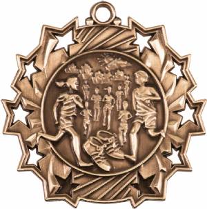 Ten Star Series Cross Country Award Medal #4