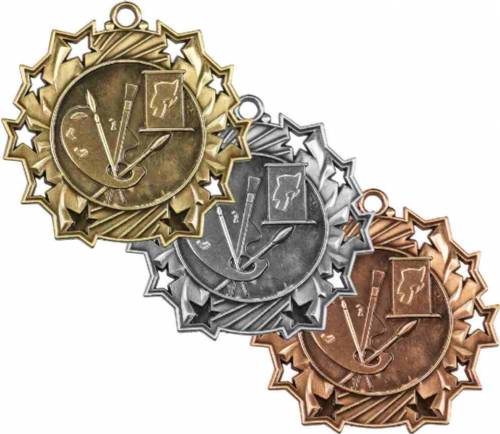 Ten Star Series Art Award Medal