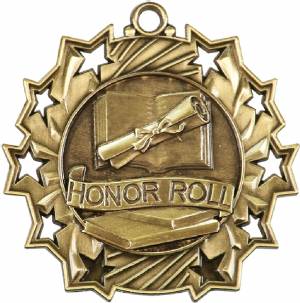 Ten Star Series Honor Roll Award Medal #2