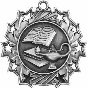 Ten Star Series Lamp of Knowledge Award Medal #3