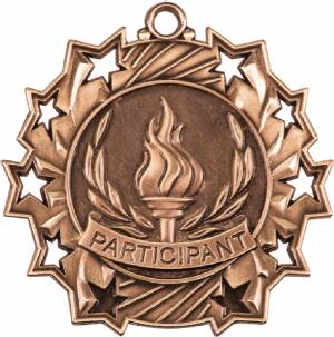 Ten Star Series Participant Award Medal #4