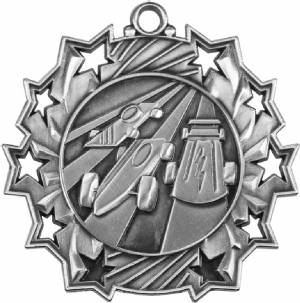 Ten Star Series Pinewood Derby Award Medal #3