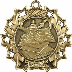 Ten Star Series Reading Award Medal #2