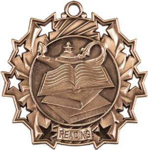 Ten Star Series Reading Award Medal #4