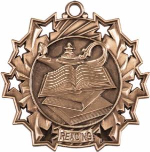 Ten Star Series Reading Award Medal #4