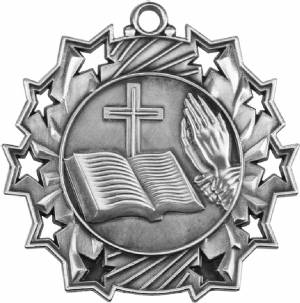 Ten Star Series Religious Award Medal #3